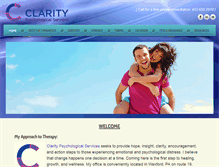 Tablet Screenshot of claritypsych.com